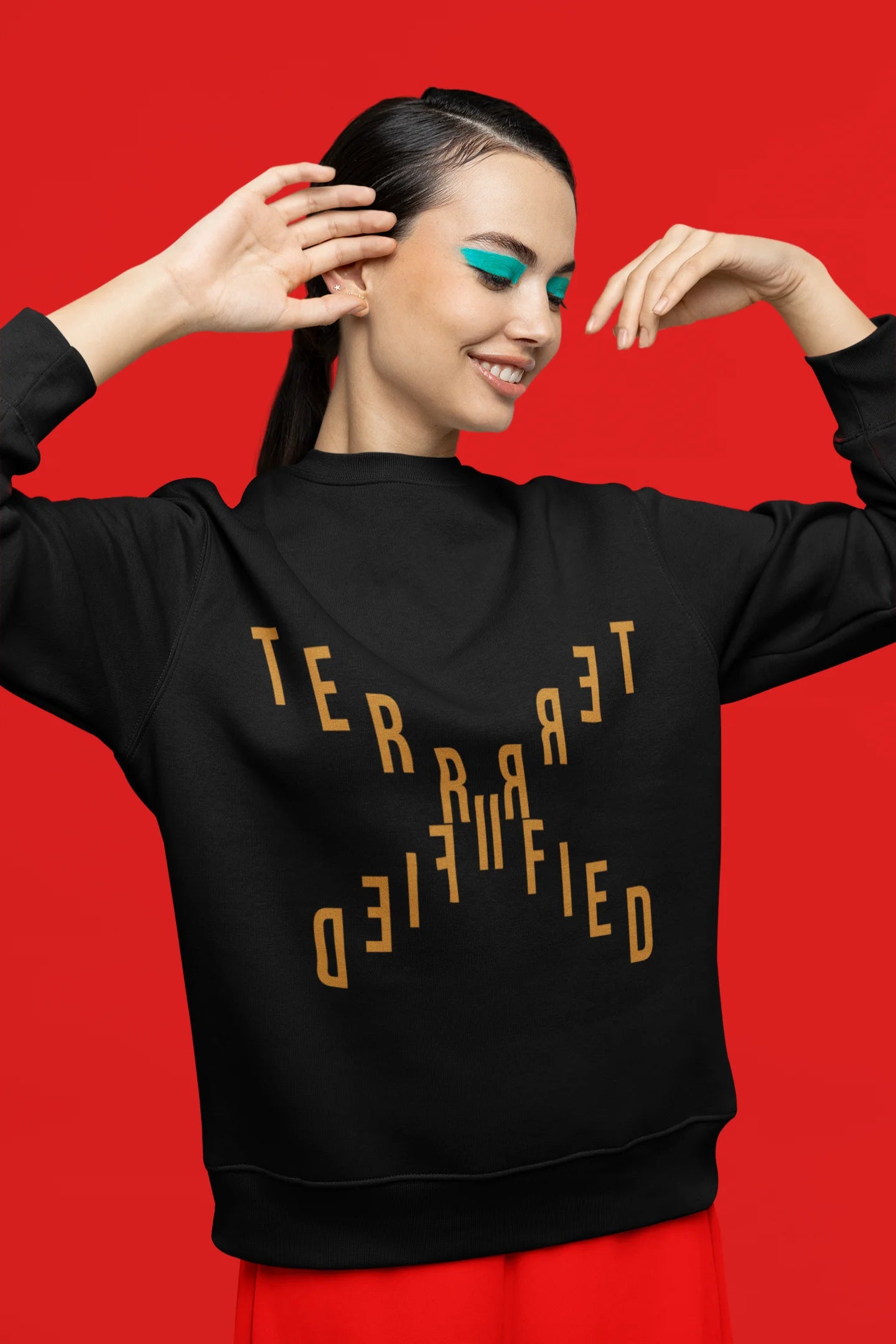Terrified | Brutalism | Unisex Sweatshirt