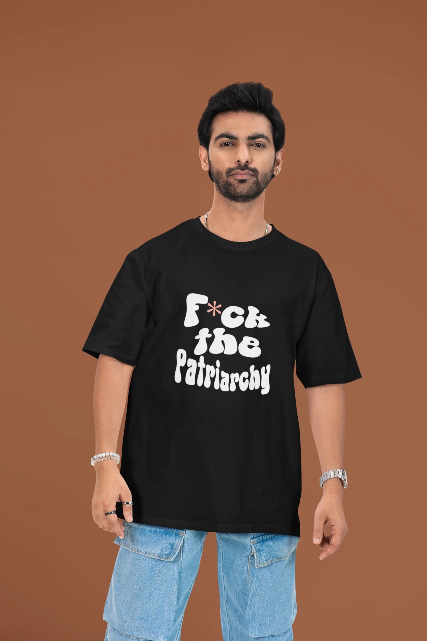 F**k the Patriarchy | T.S | Dropped Sleeve Unisex Tee