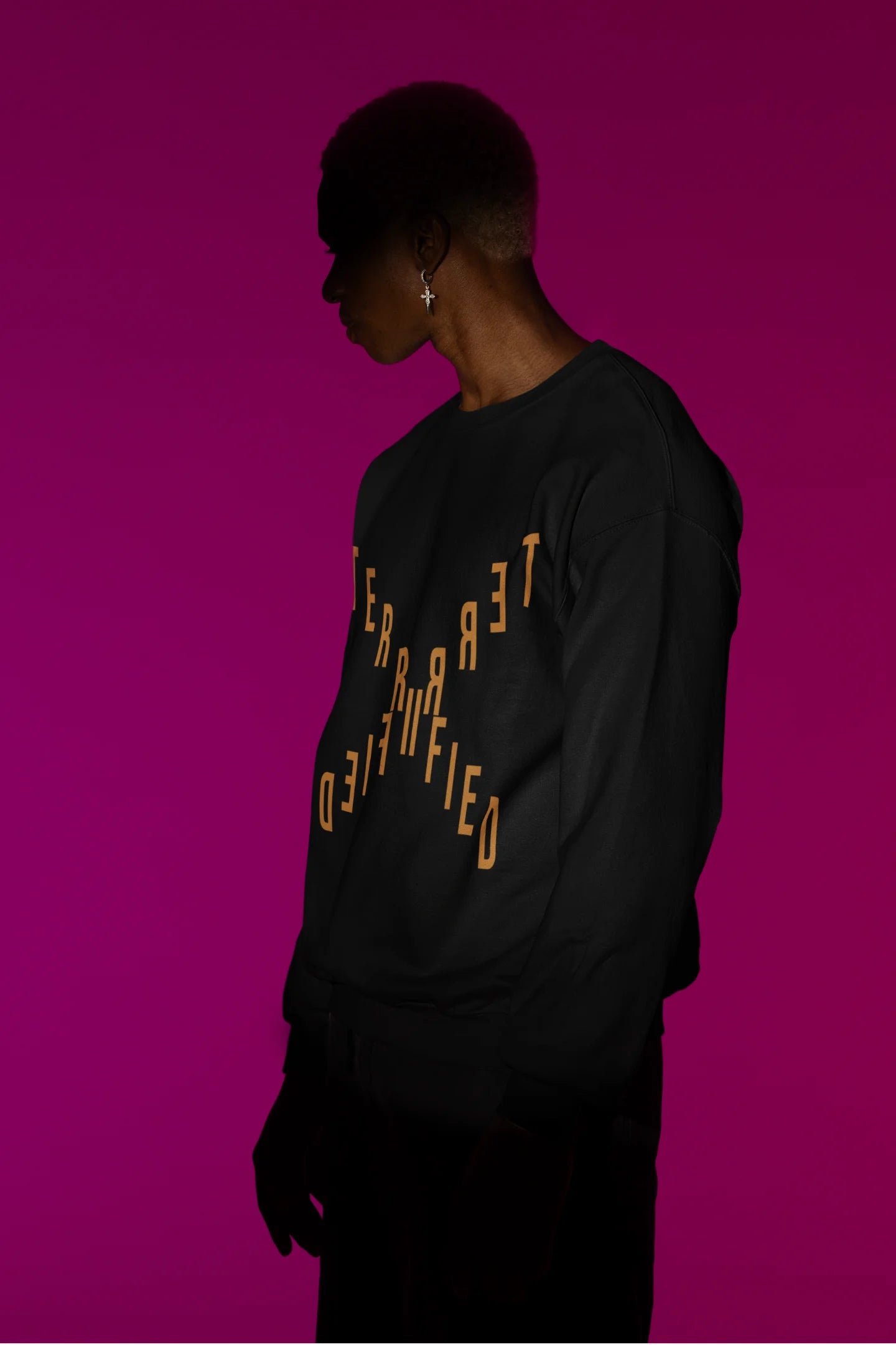 Terrified | Brutalism | Unisex Sweatshirt