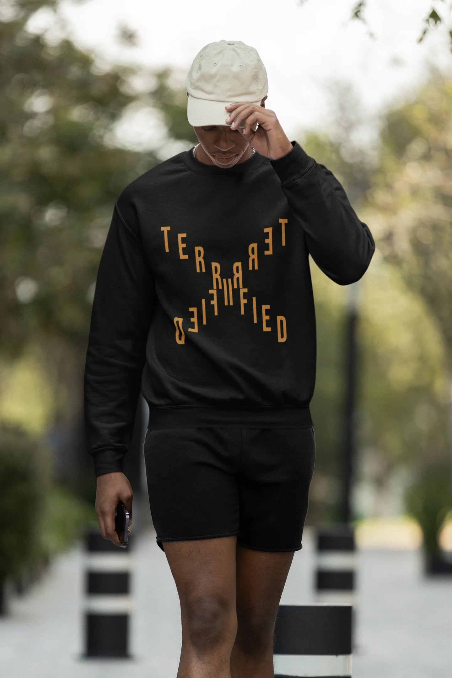 Terrified | Brutalism | Unisex Sweatshirt