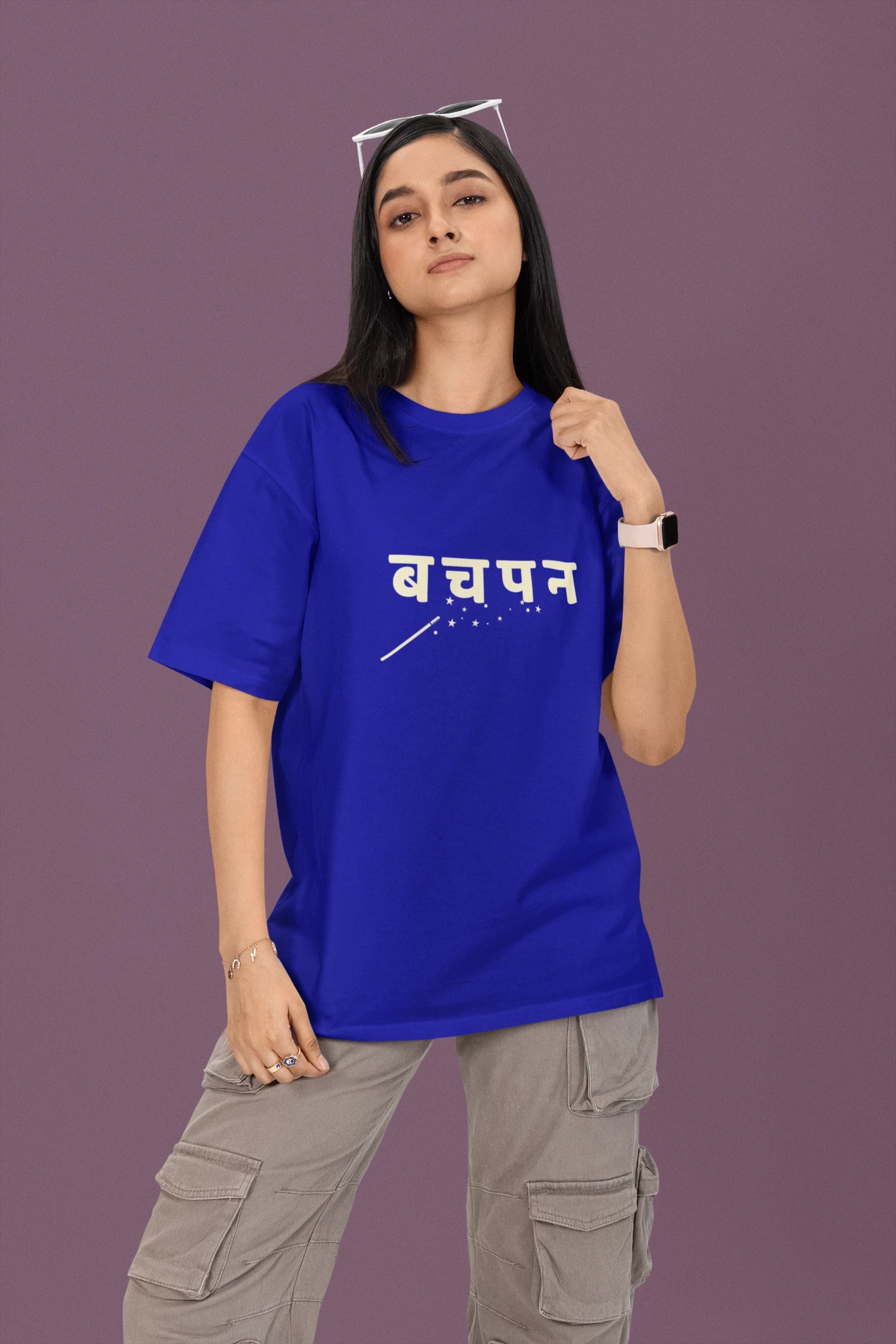 O.P. Sharma | Bachpan | Dropped Sleeve Unisex Tee