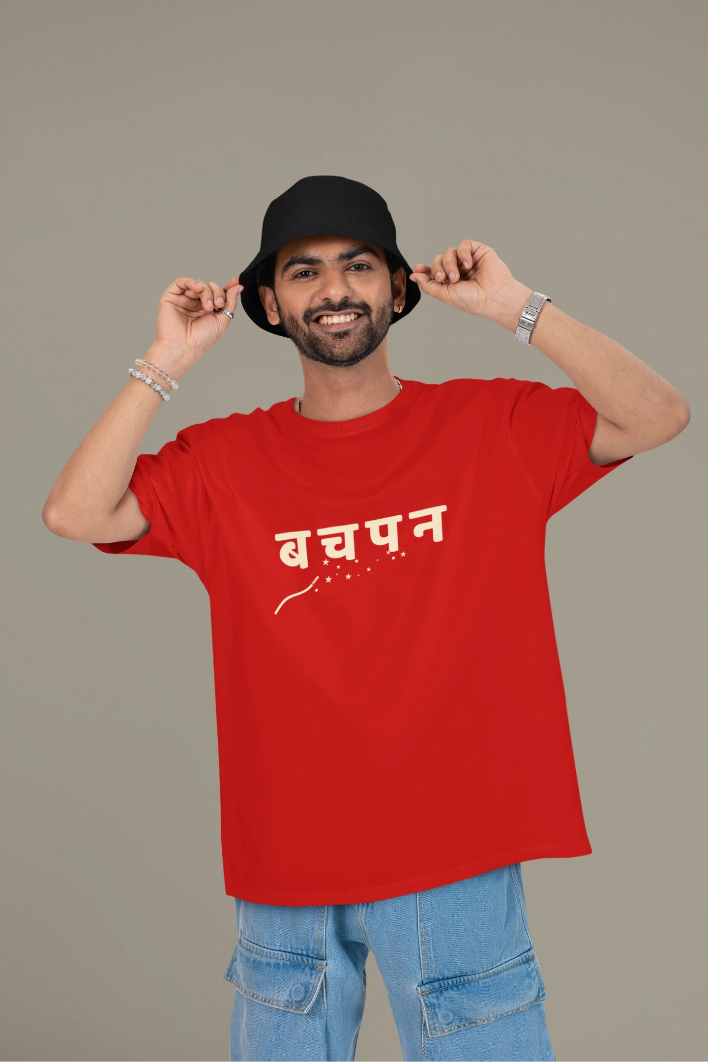 O.P. Sharma | Bachpan | Dropped Sleeve Unisex Tee