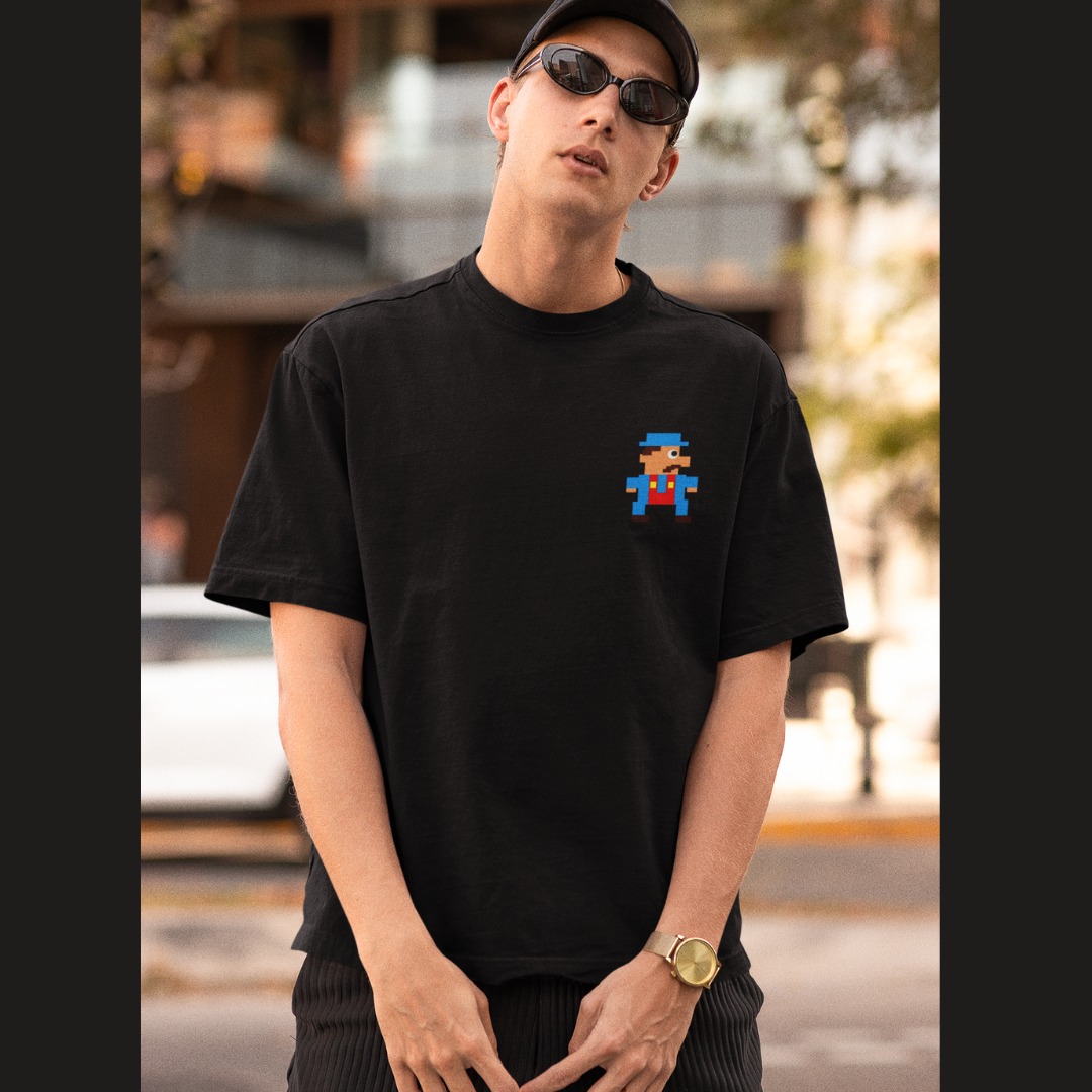 Mario | Dropped Sleeve Unisex Tee
