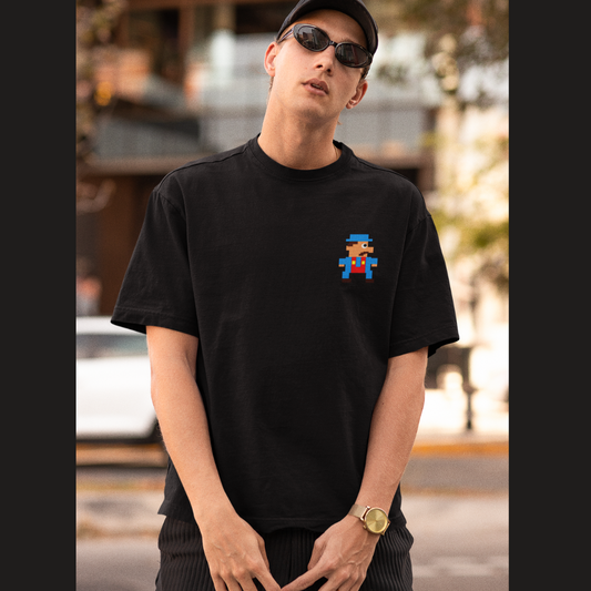 Mario | Dropped Sleeve Unisex Tee