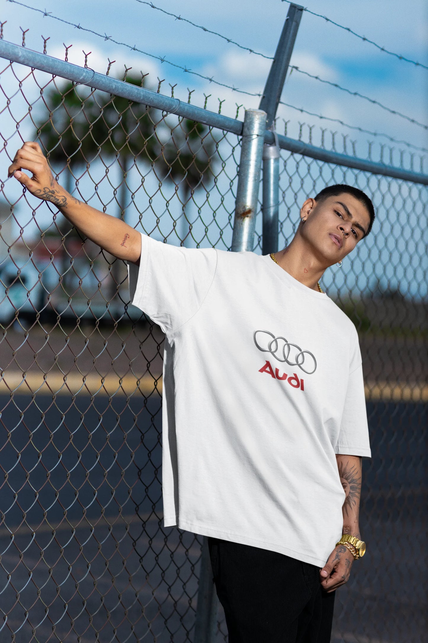 Audi | Super Cars | Dropped Sleeve Unisex Tee