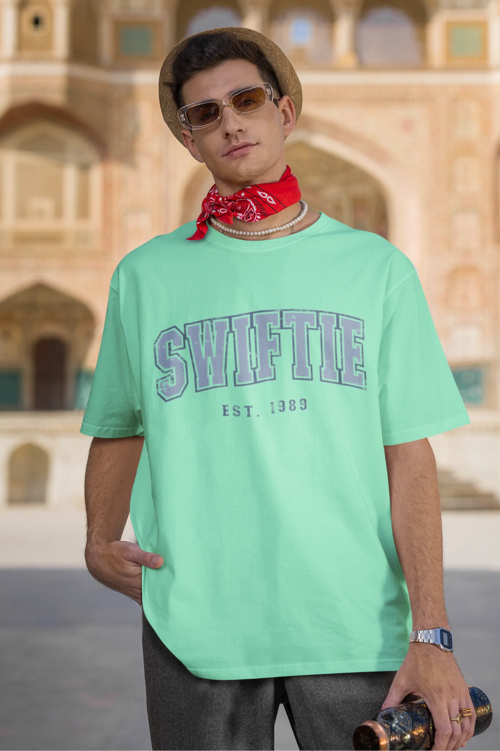 Swiftie | T.S | Dropped Sleeve Unisex Tee