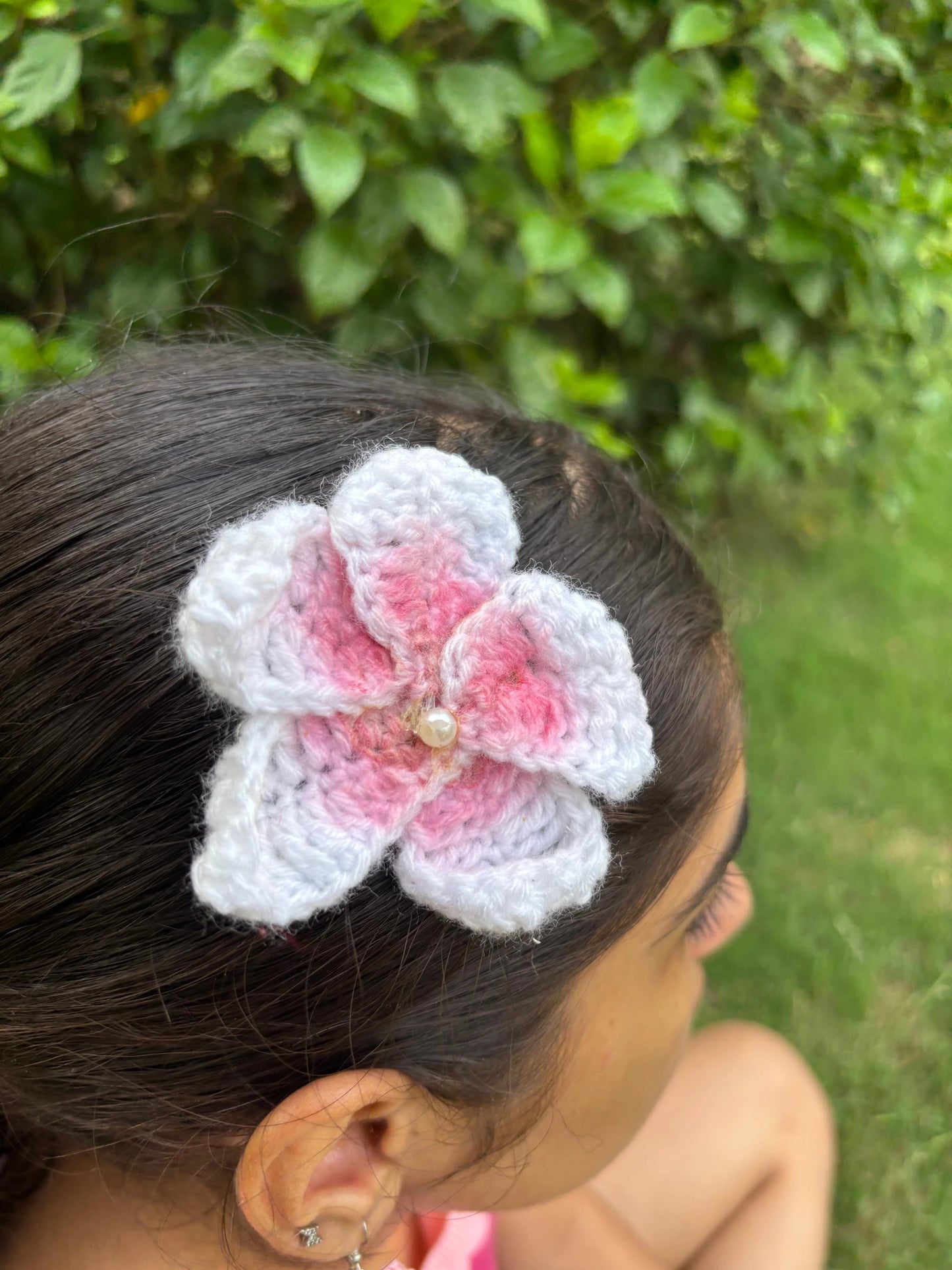 Blossom Clip | Kuro Kuro Crochets