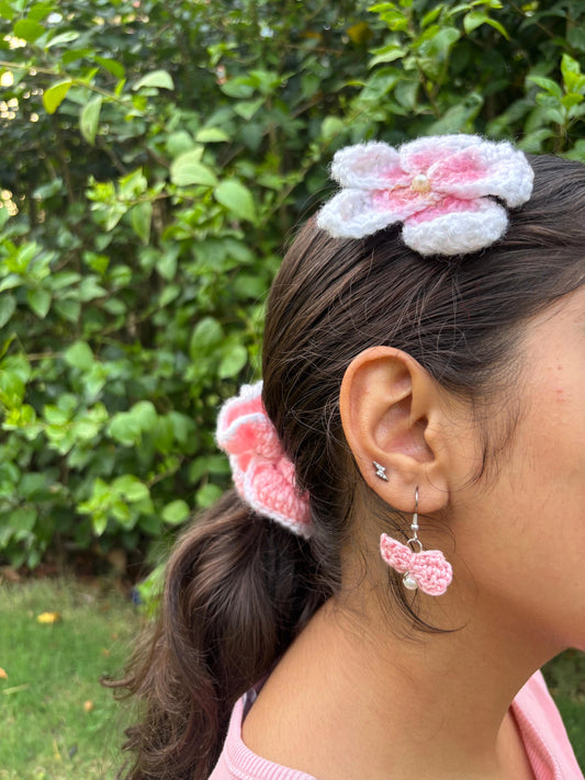 Blossom Clip | Kuro Kuro Crochets