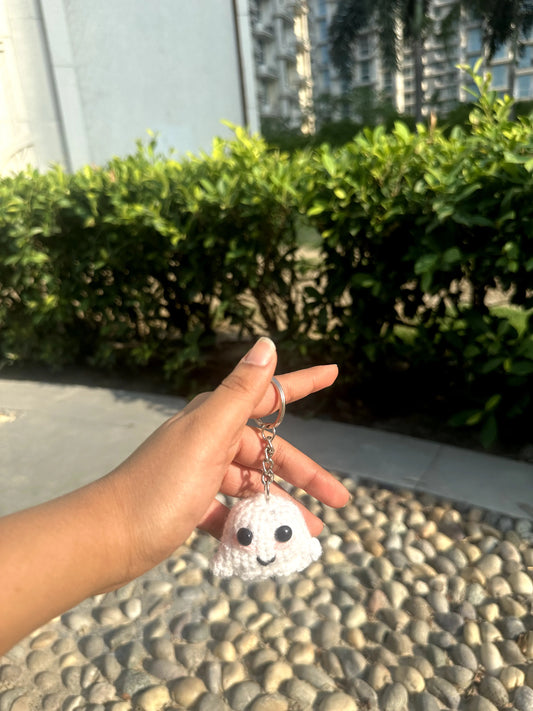 Bhoot | Keychain |  Kuro Kuro Crochets