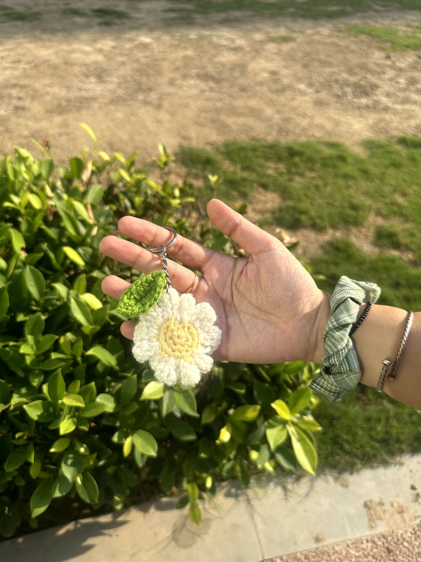 Daisy | Keychain |  Kuro Kuro Crochets