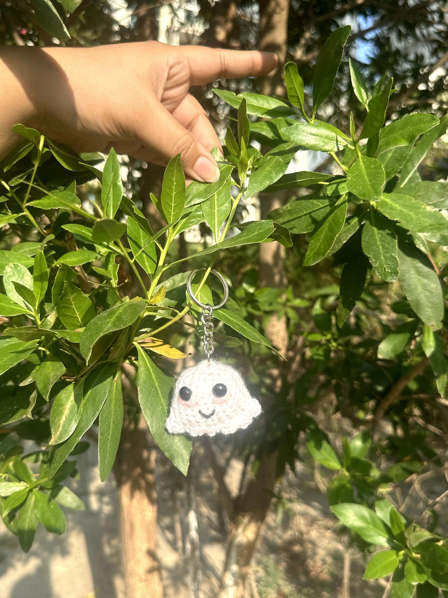 Bhoot | Keychain | Kuro Kuro Crochets