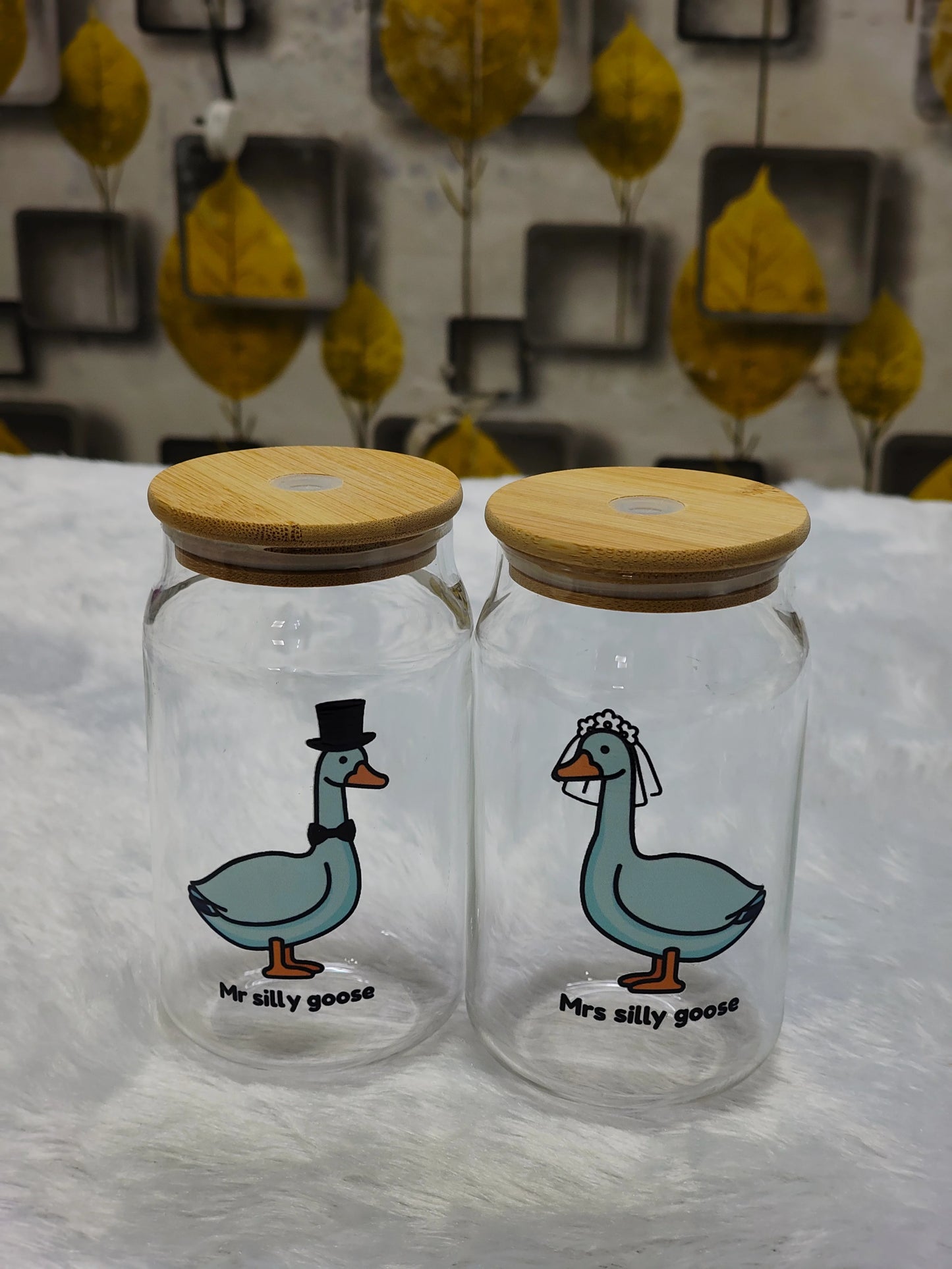 Mr. Silly Goose- Mrs Silly Goose | Lovey Dovey | Tumbler