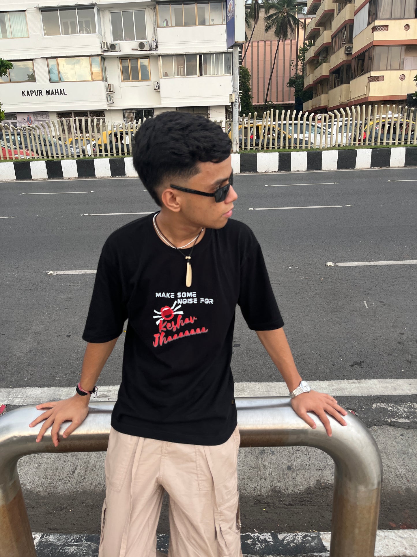 Make Some Noise.. | Keshav Jhaa Official Merch | Oversized Unisex T-Shirt