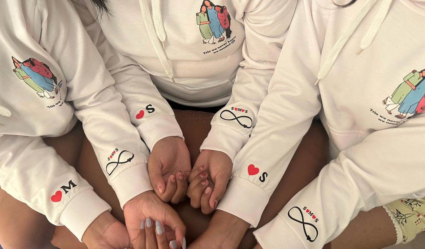 Customised Hoodie | Artify your memory with illustration/line art | Gift for your loved ones