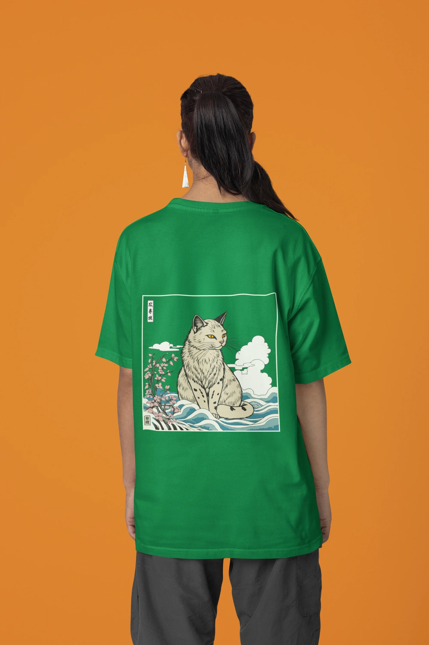 Wildcat | Wildlife | Dropped Sleeve Unisex T-Shirt