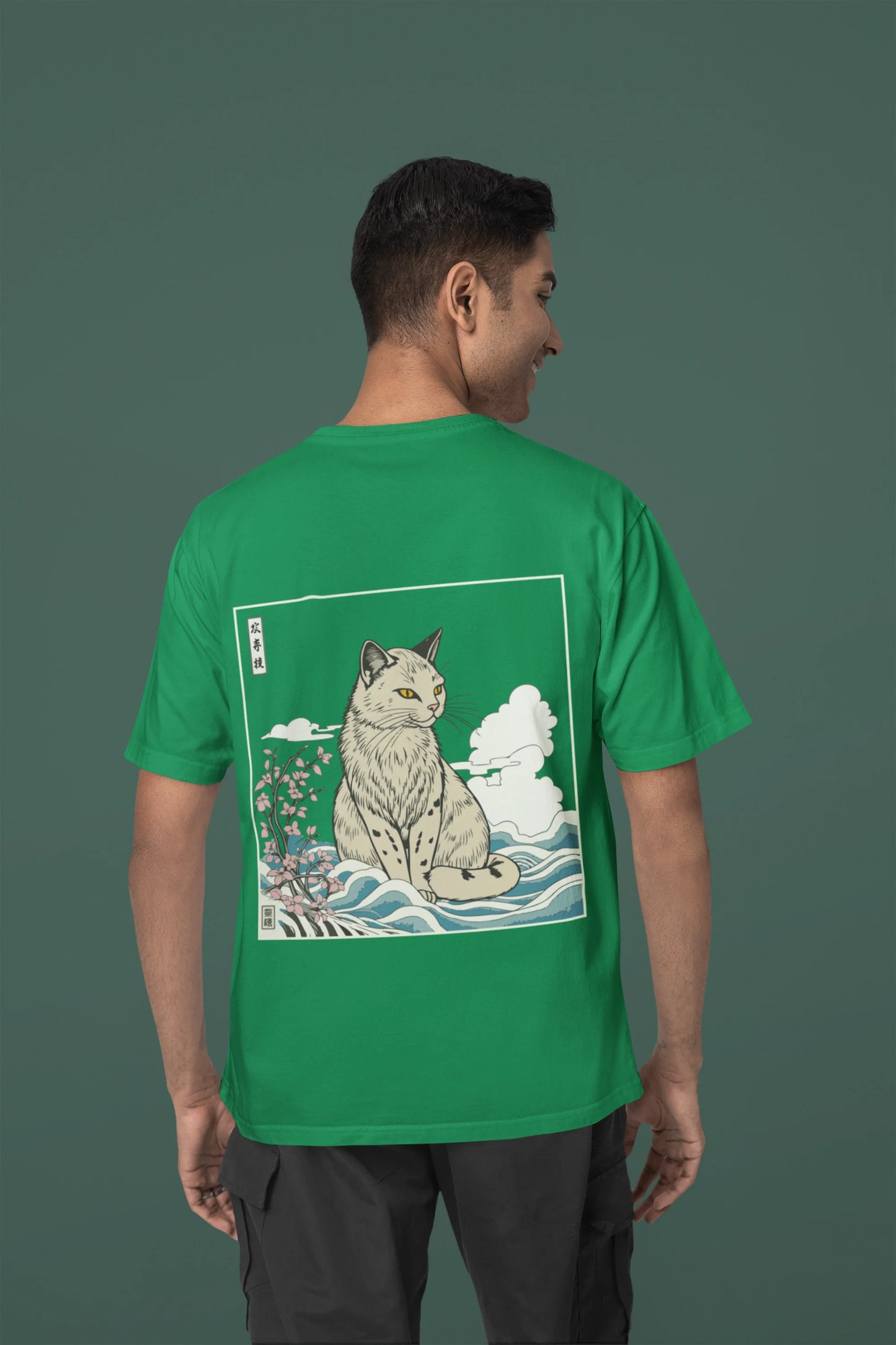 Wildcat | Wildlife | Dropped Sleeve Unisex T-Shirt