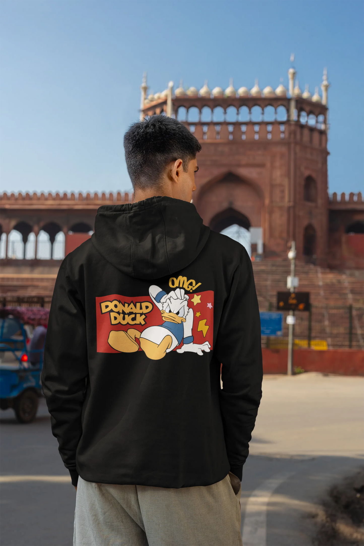 Donald Duck | Disney | Premium Unisex Winter Hoodie