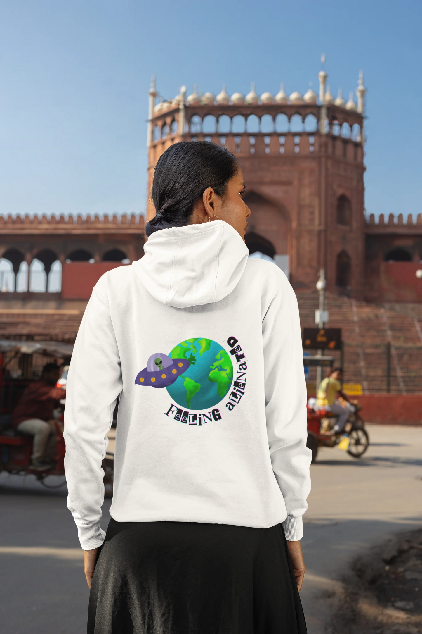 Alienated | Space Vogue | Premium Unisex Winter Hoodie
