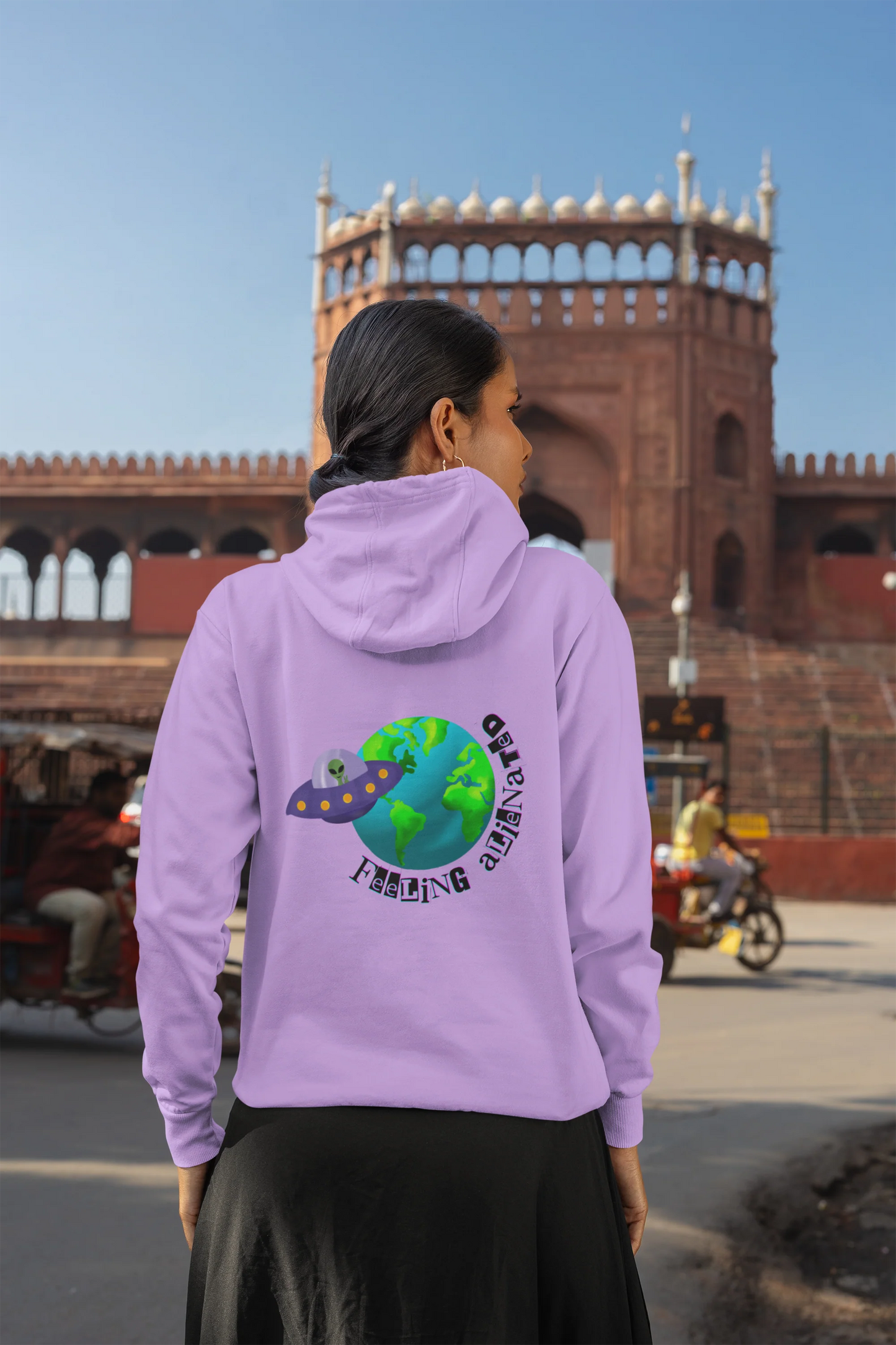 Alienated | Space Vogue | Premium Unisex Winter Hoodie