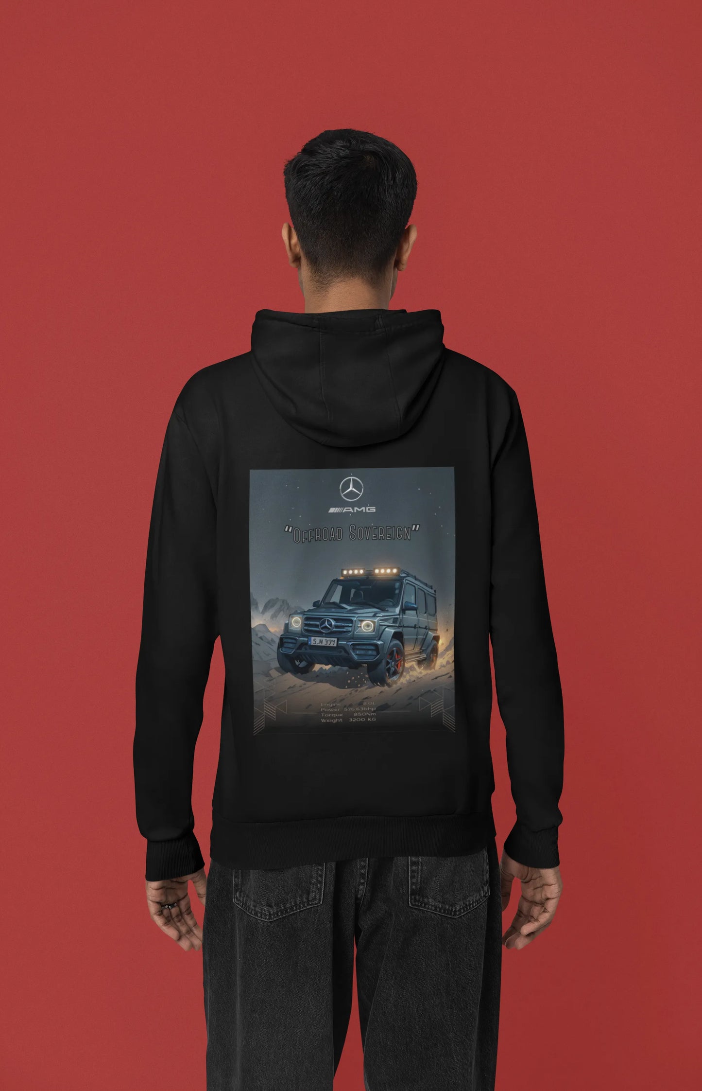 Mercedes G63 Amg | Supercar | Premium Unisex Winter Hoodie