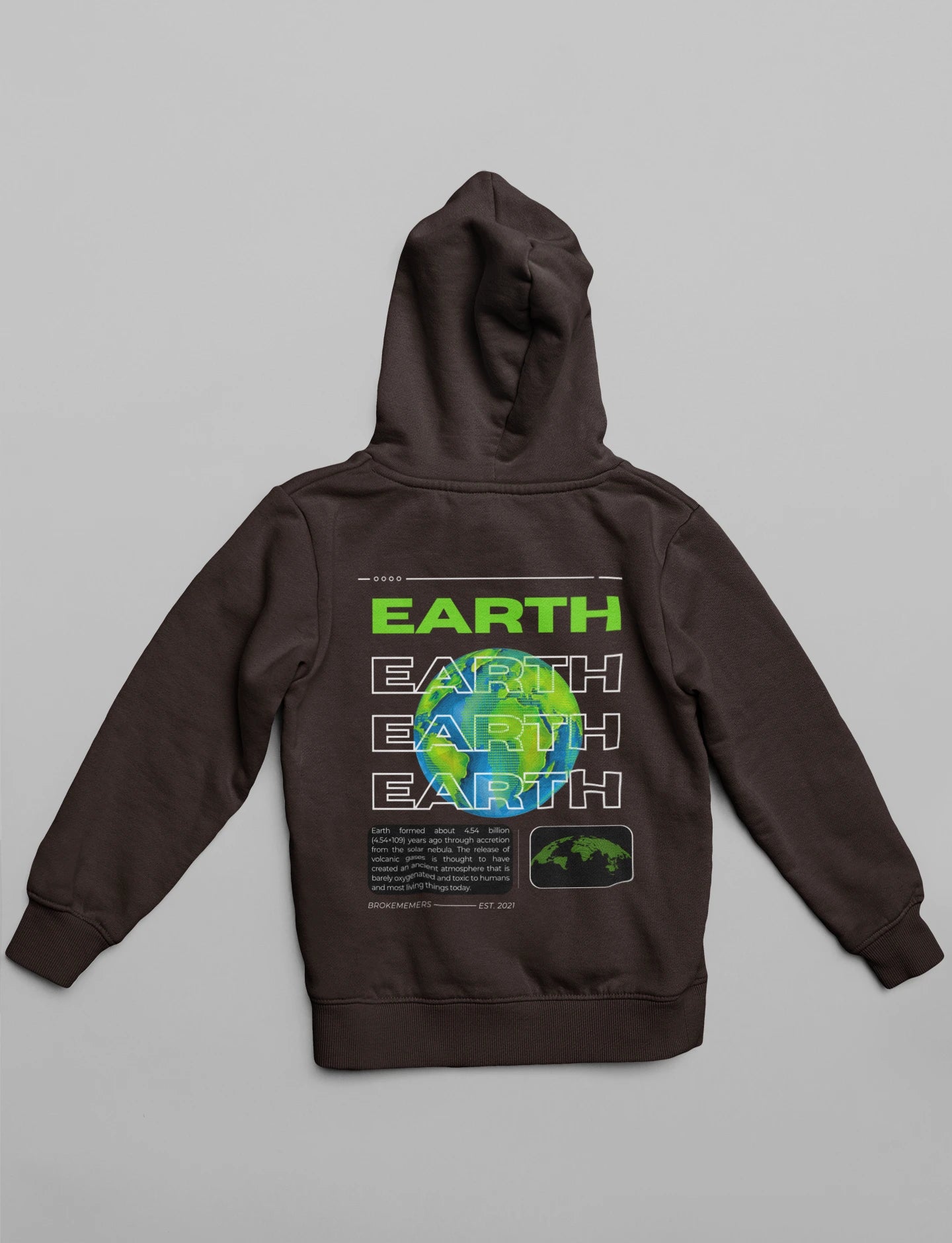Planet Earth | Space Vogue | Premium Unisex Winter Hoodie