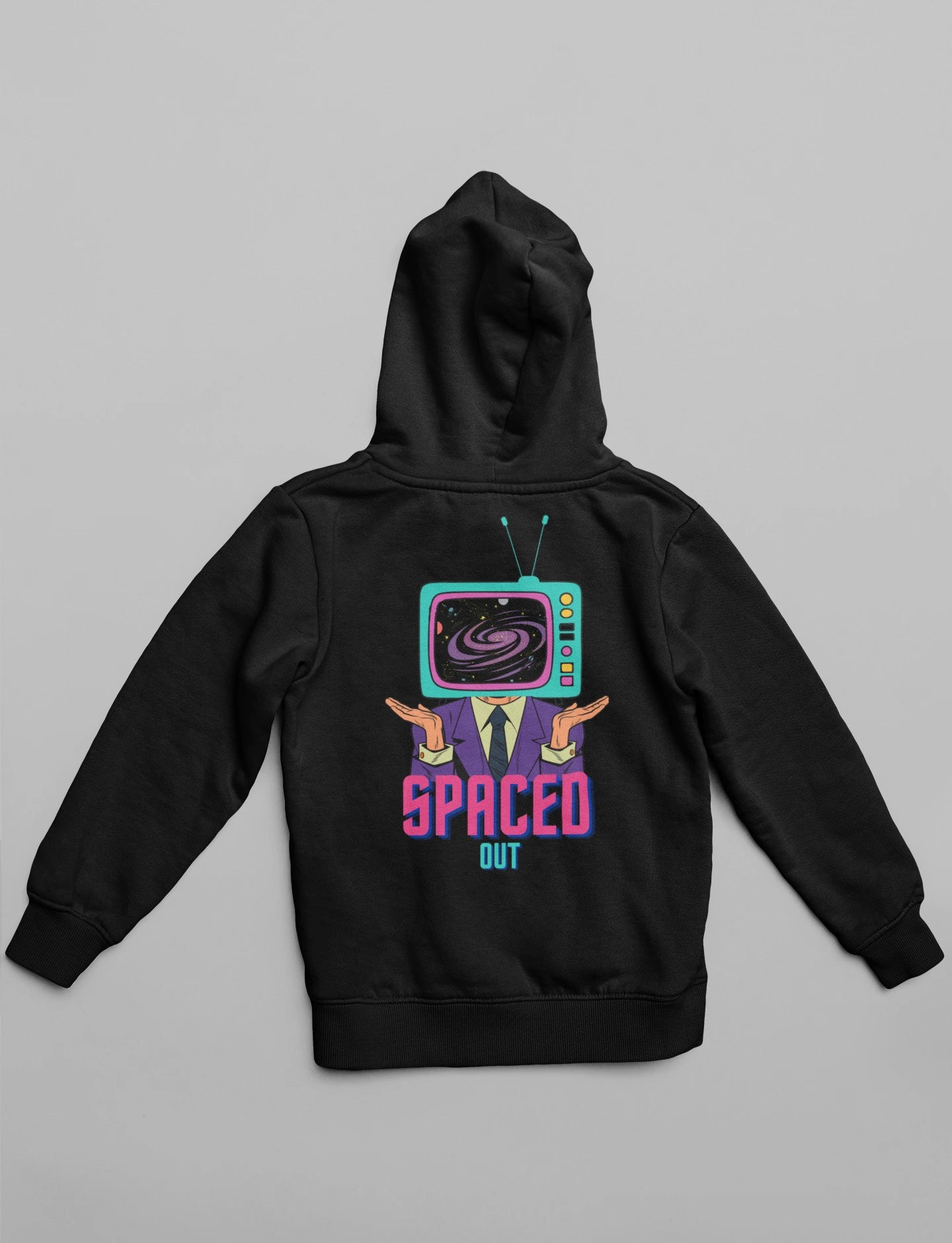 TV Spaced Out | Space Vogue | Premium Unisex Winter Hoodie