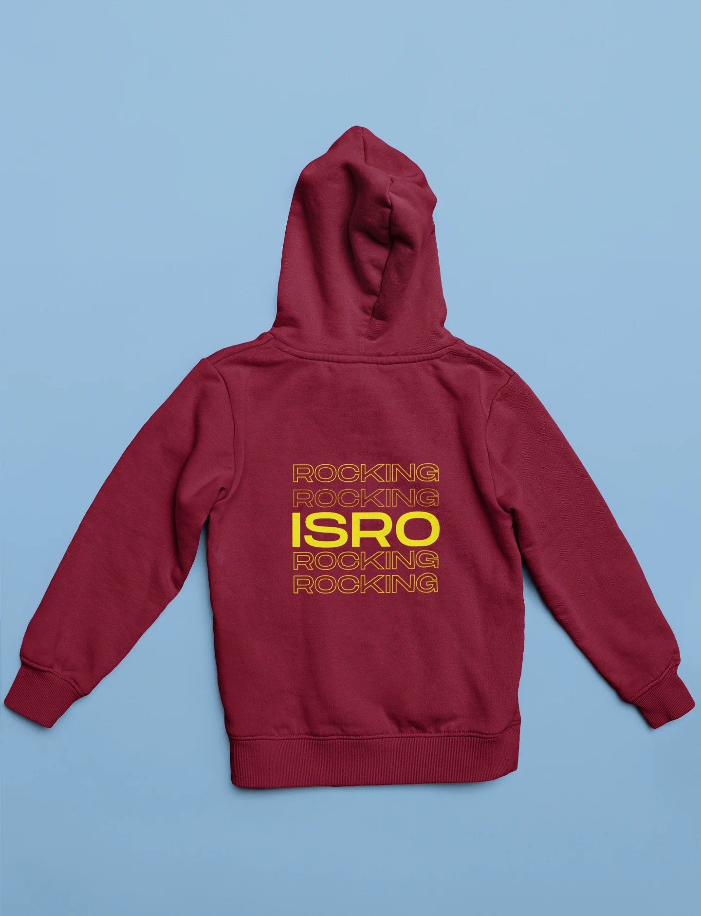 ISRO Rocking | Space Vogue | Premium Unisex Winter Hoodie