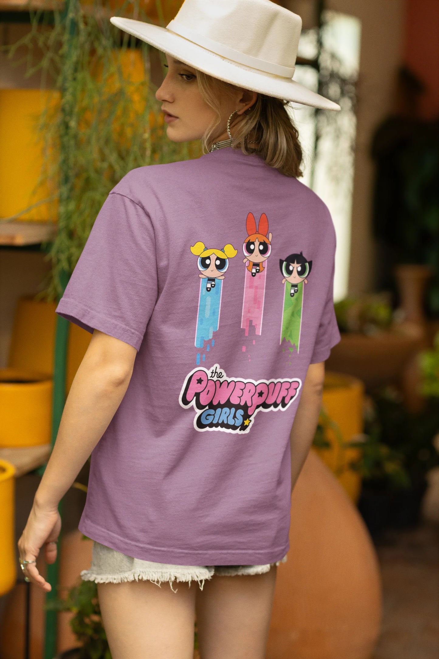 The Powerpuff Girls | Disney | Dropped Sleeve Unisex Tee