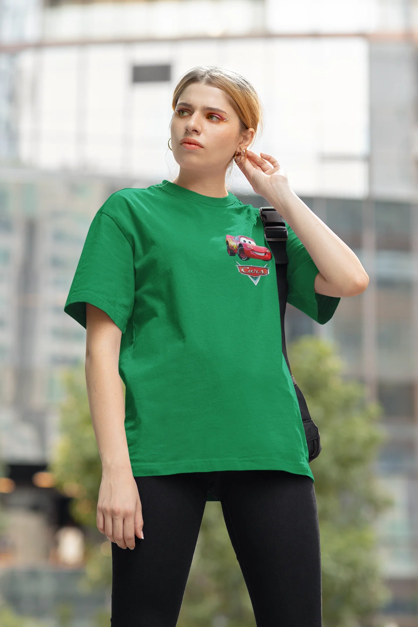 McQueen  | Super Cars | Dropped Sleeve Unisex Tee