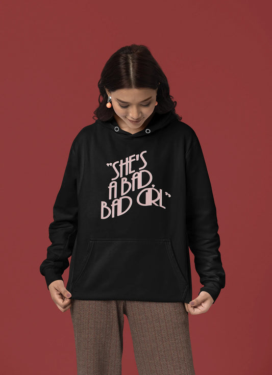 Bad Bad Girl | T.S. | Unisex Winter Hoodie