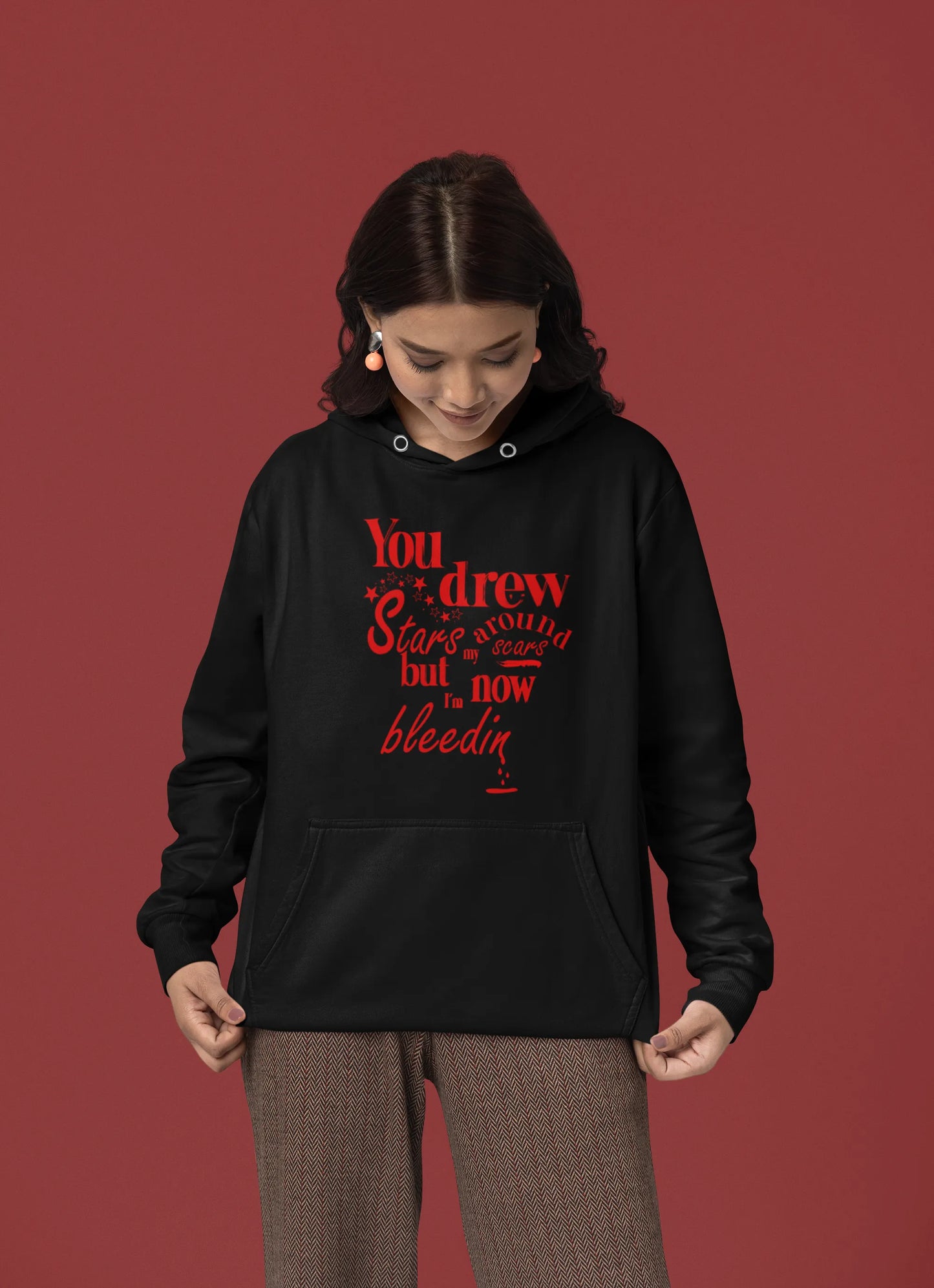 I'm Bleeding | T.S. | Unisex Winter Hoodie
