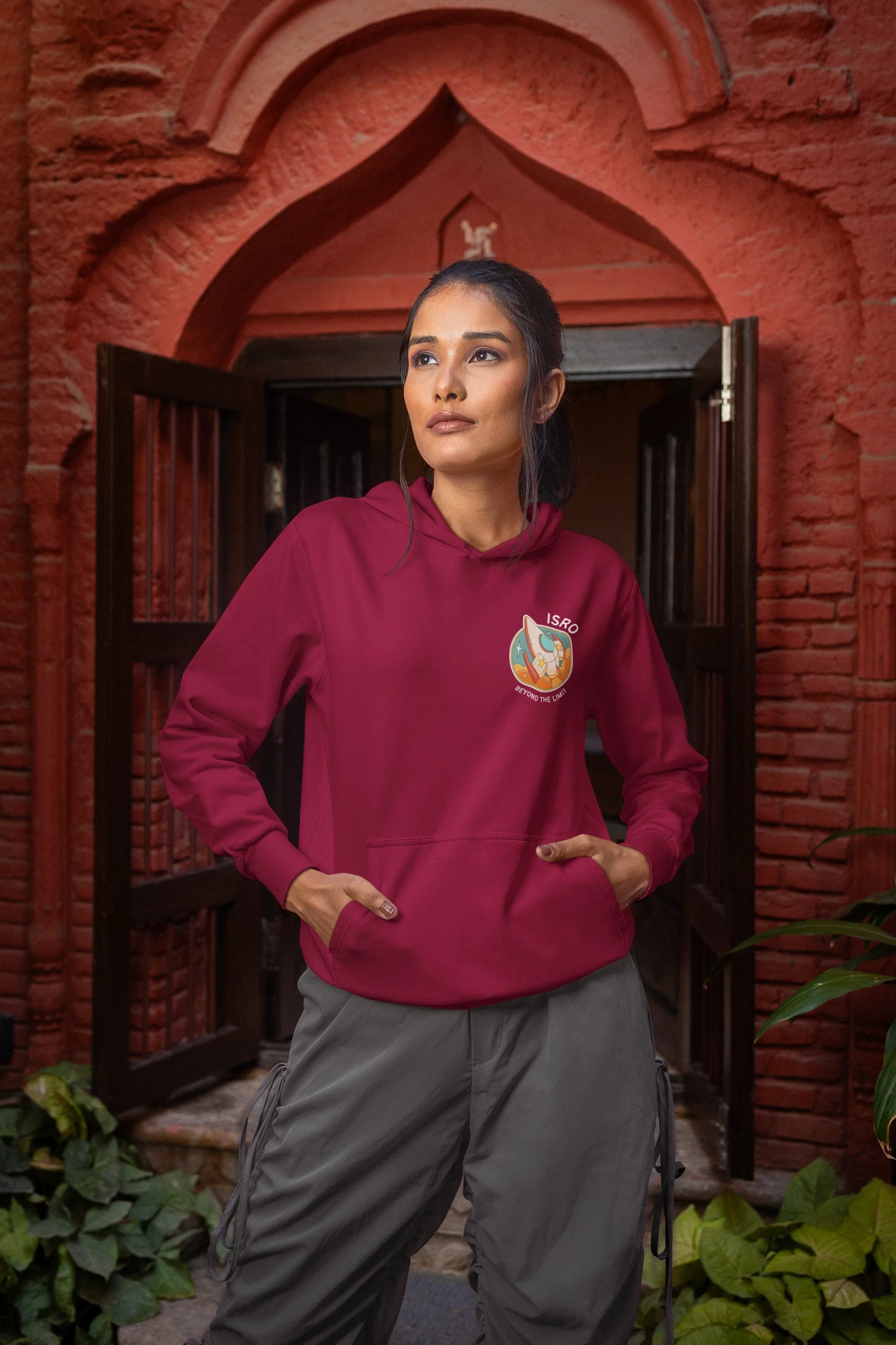 ISRO Rocking | Space Vogue | Premium Unisex Winter Hoodie