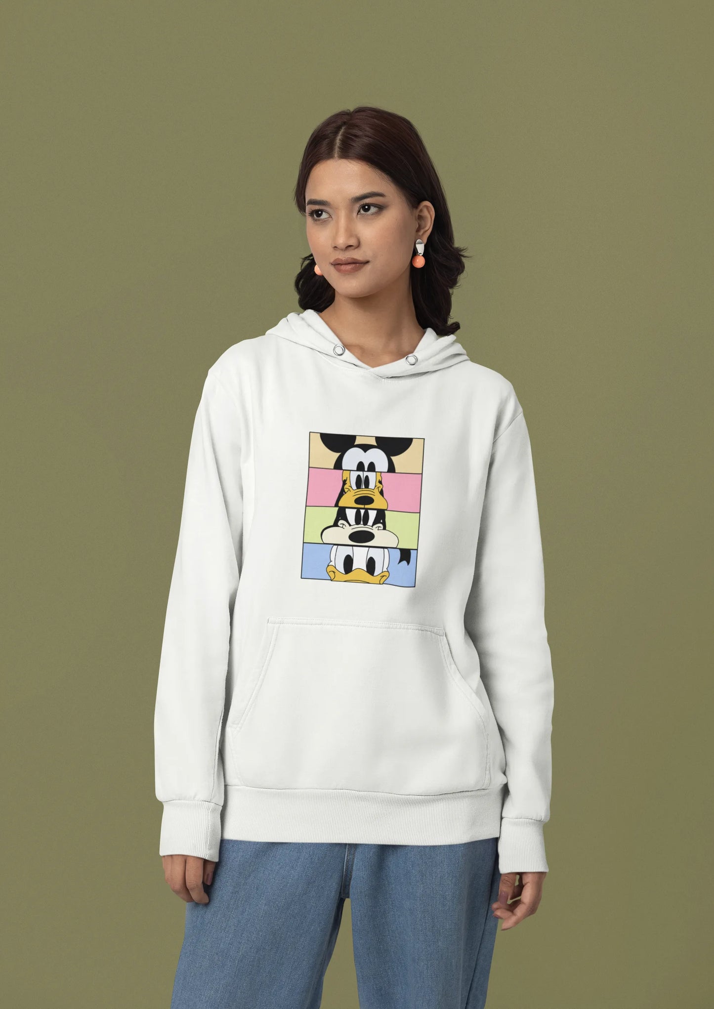Mickey's Clubhouse | Disney | Premium Unisex Winter Hoodie