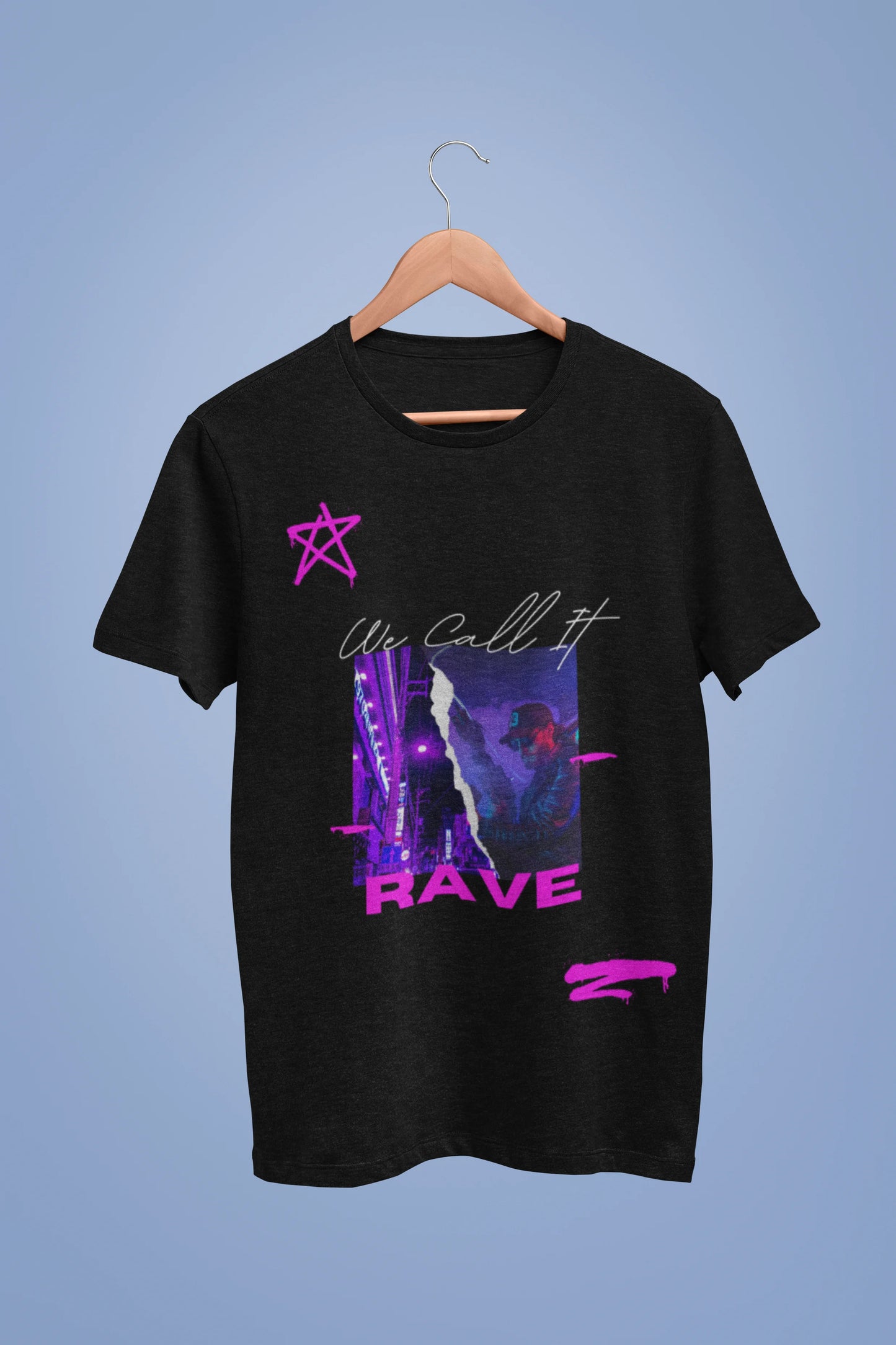 Call it rave | Techno Rave | Dropped Sleeve Unisex T-Shirt