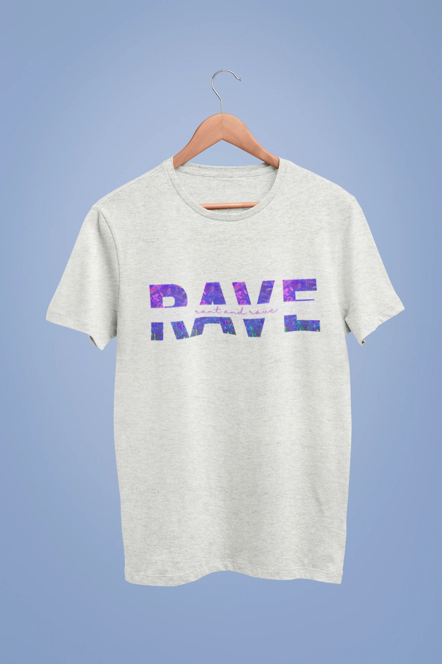 Rant and Rave | Techno Rave | Dropped Sleeve Unisex T-Shirt