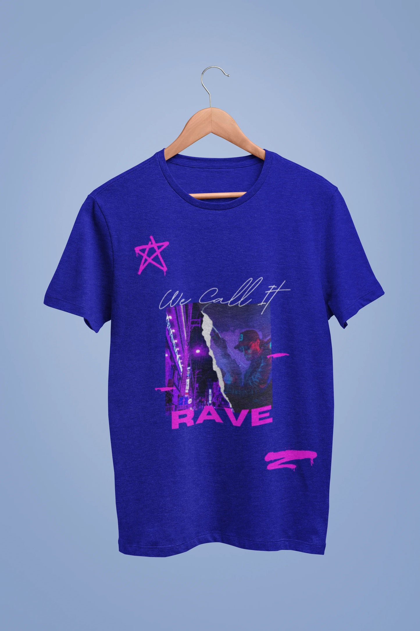 Call it rave | Techno Rave | Dropped Sleeve Unisex T-Shirt