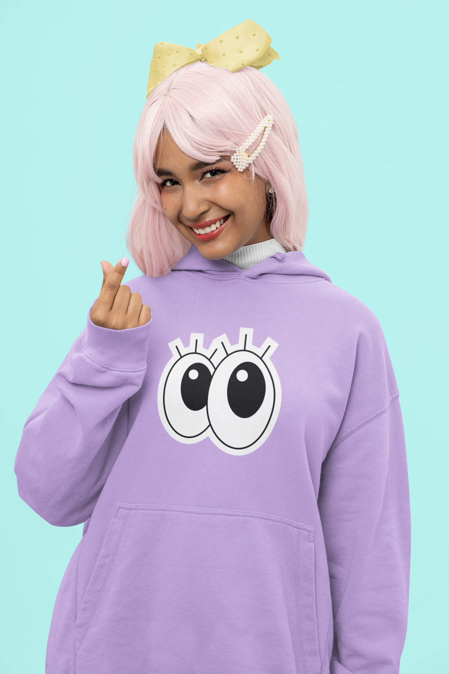 Moon Eyes | Premium Unisex Winter Hoodie