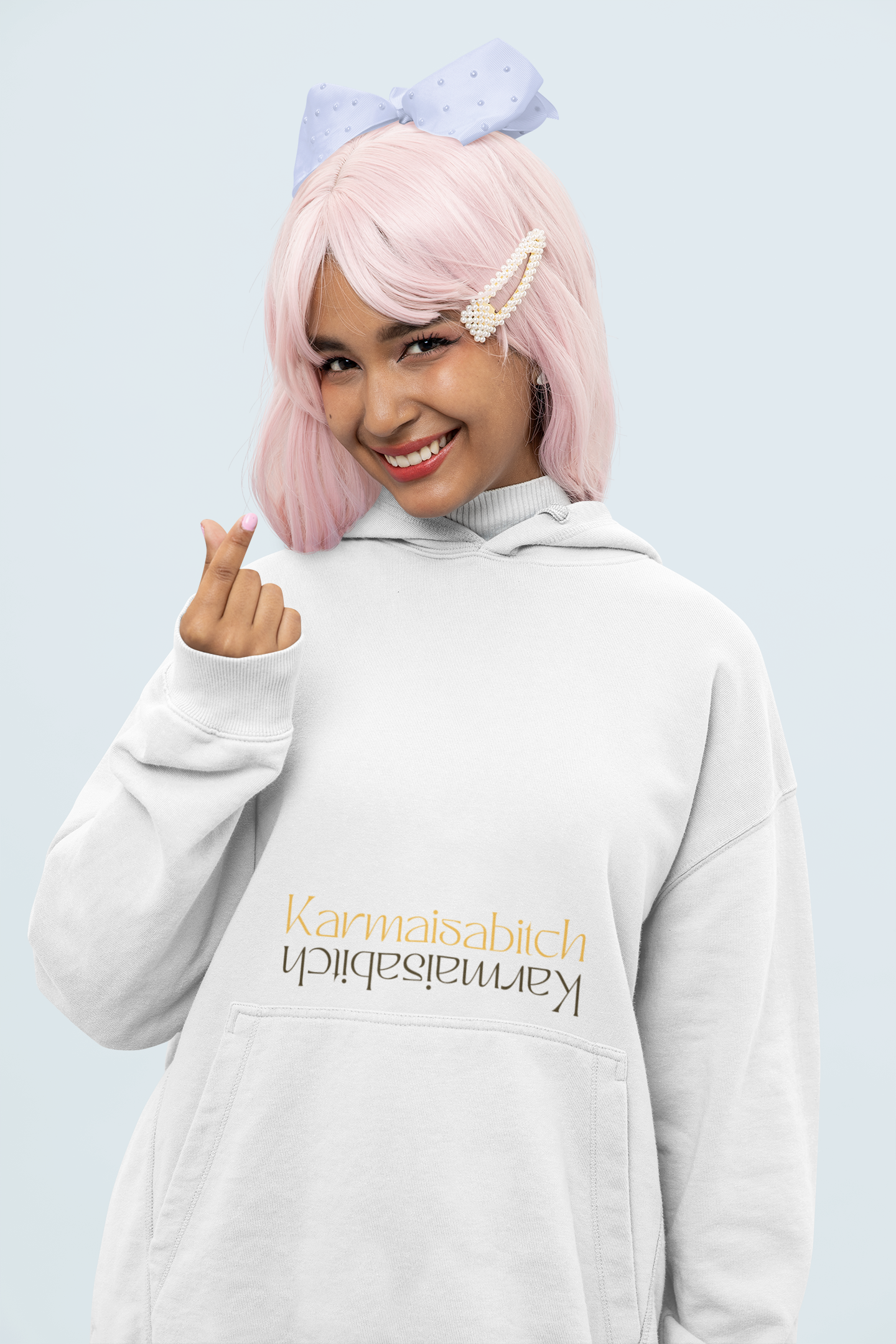 Karma is a b***h | Premium Unisex Winter Hoodie