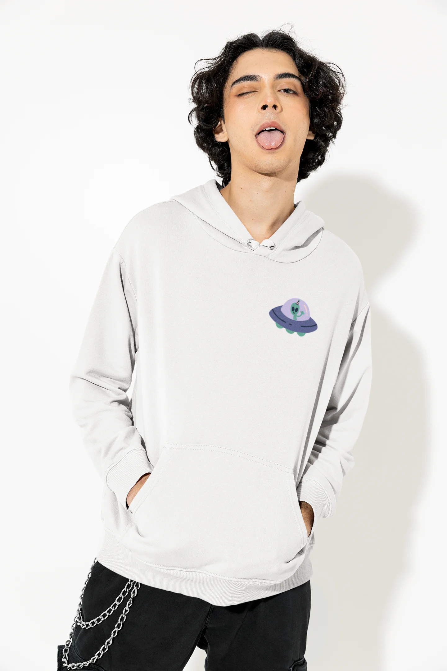Alienated | Space Vogue | Premium Unisex Winter Hoodie