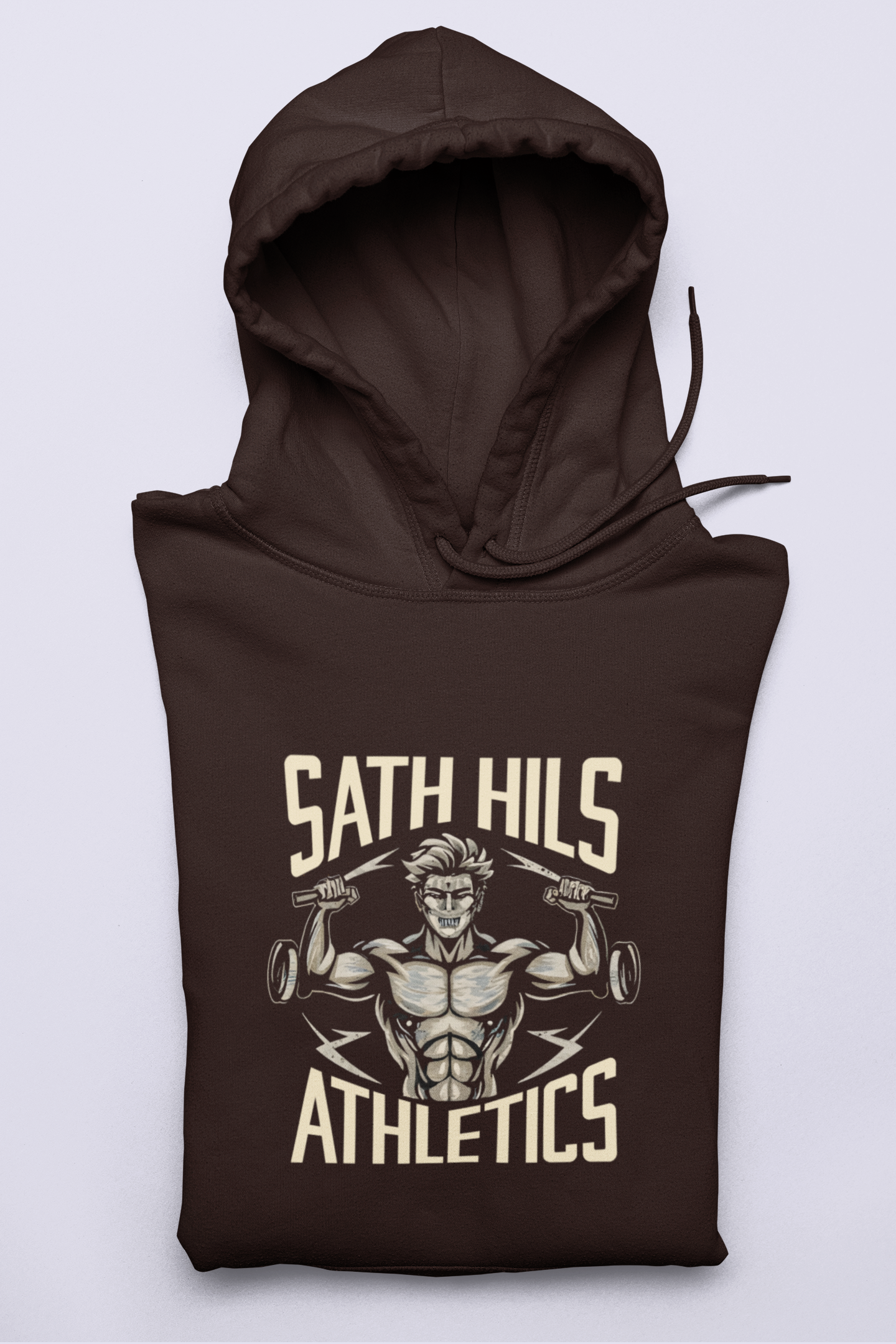 Sath Hils Atheletics | Retro Theme | Premium Unisex Winter Hoodie