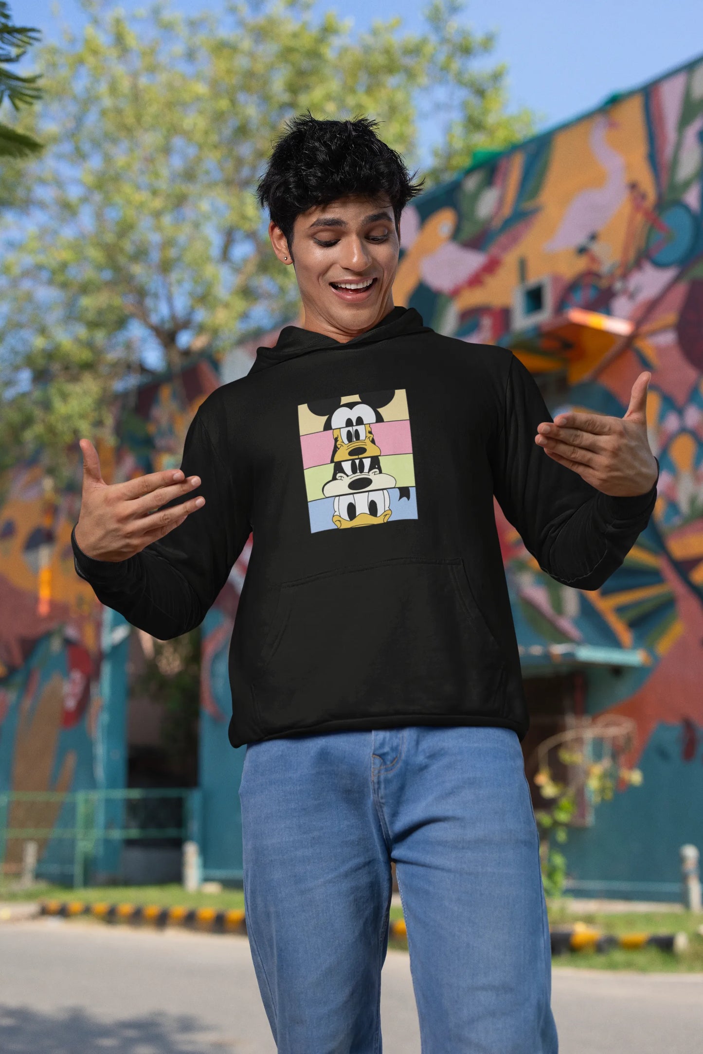 Mickey's Clubhouse | Disney | Premium Unisex Winter Hoodie