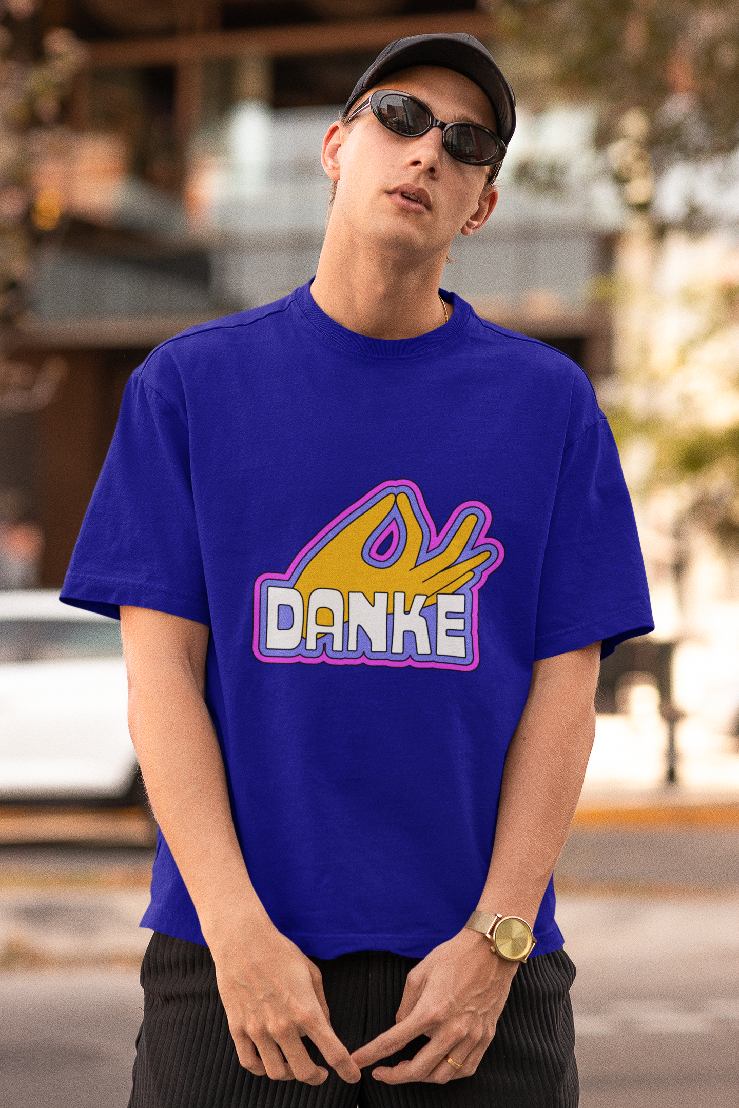Danke | Dropped Sleeve Unisex Tee