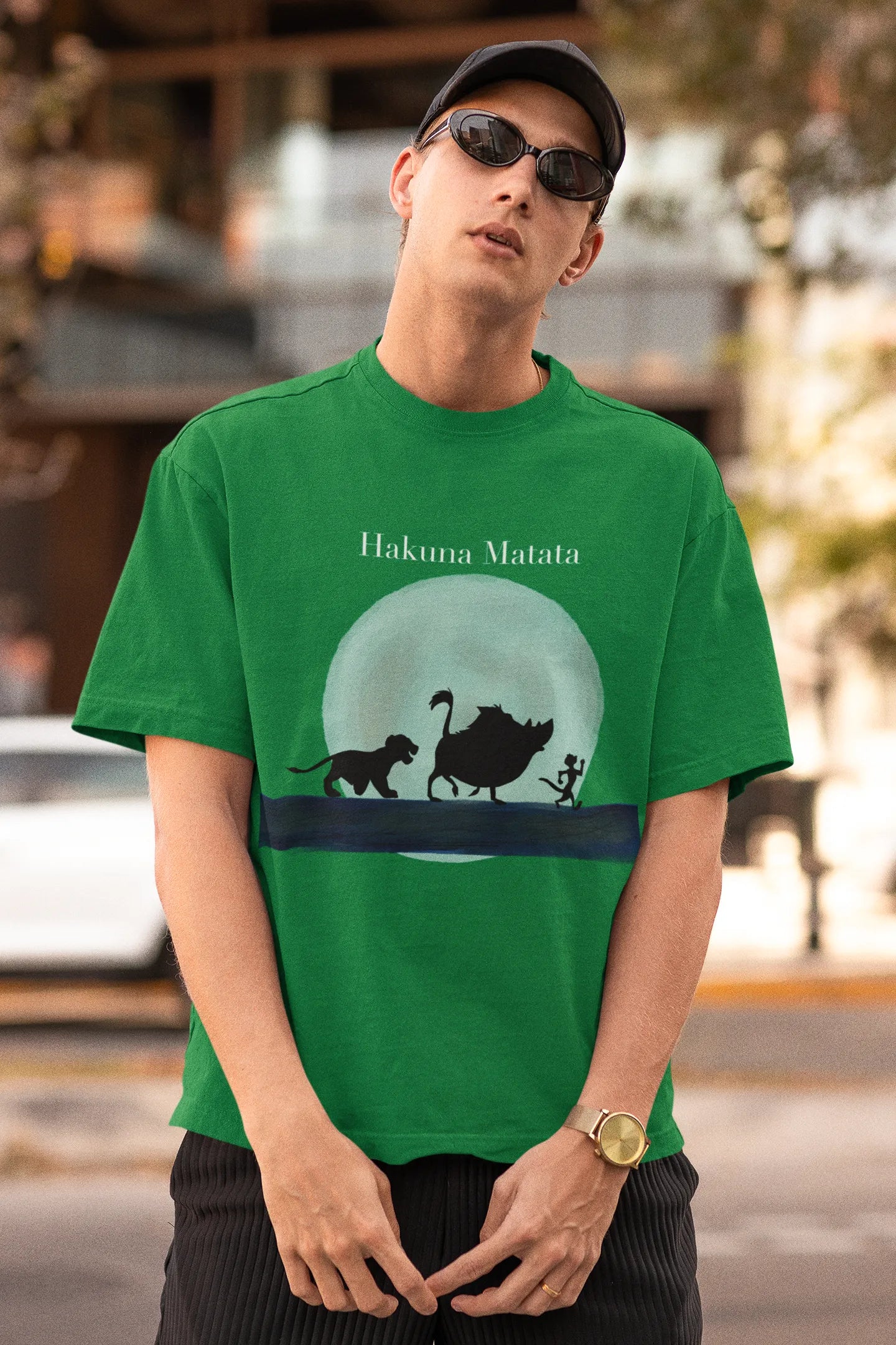 Hakuna Matata | Disney | Premium Oversized Half Sleeve Unisex T-Shirt
