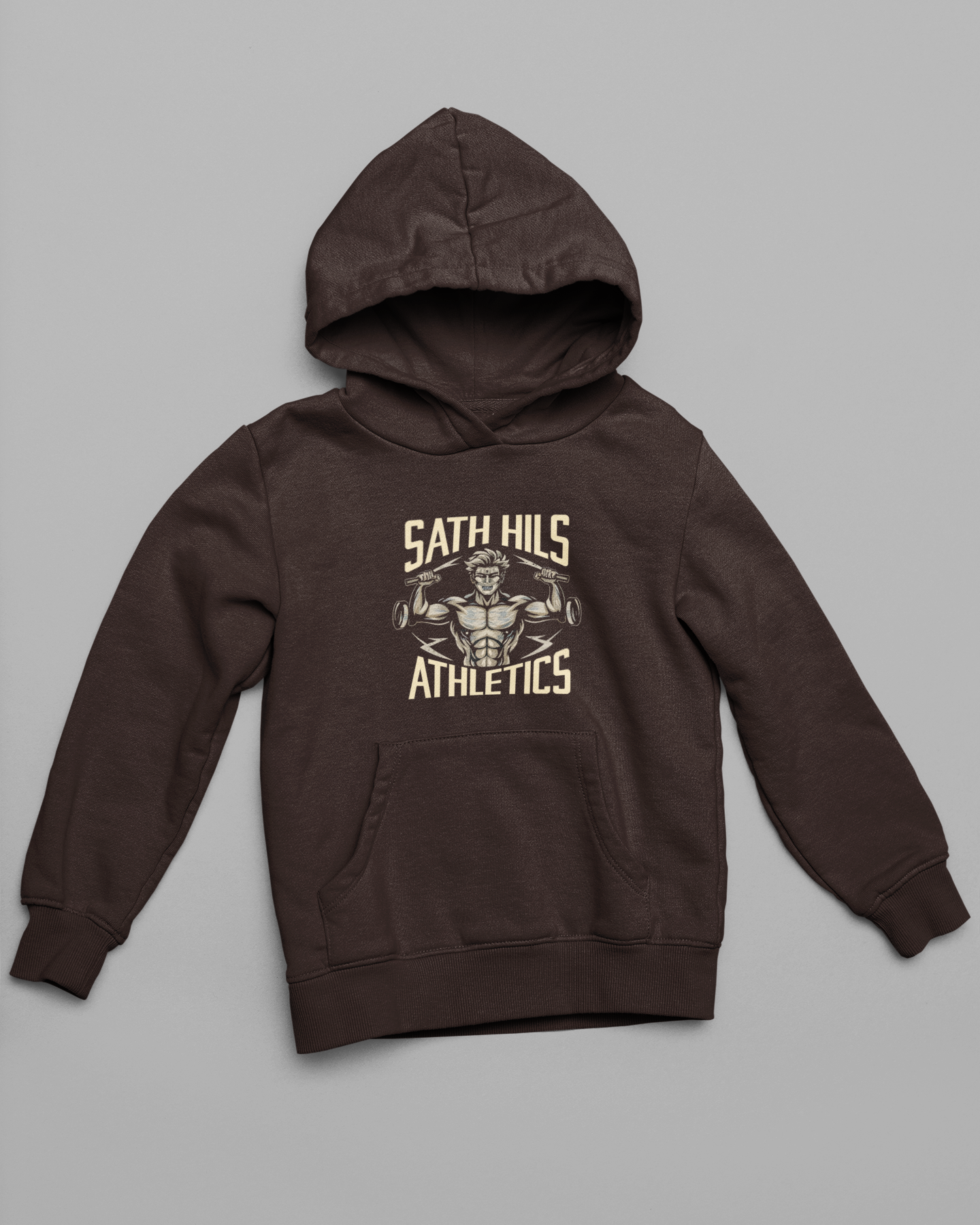 Sath Hils Atheletics | Retro Theme | Premium Unisex Winter Hoodie