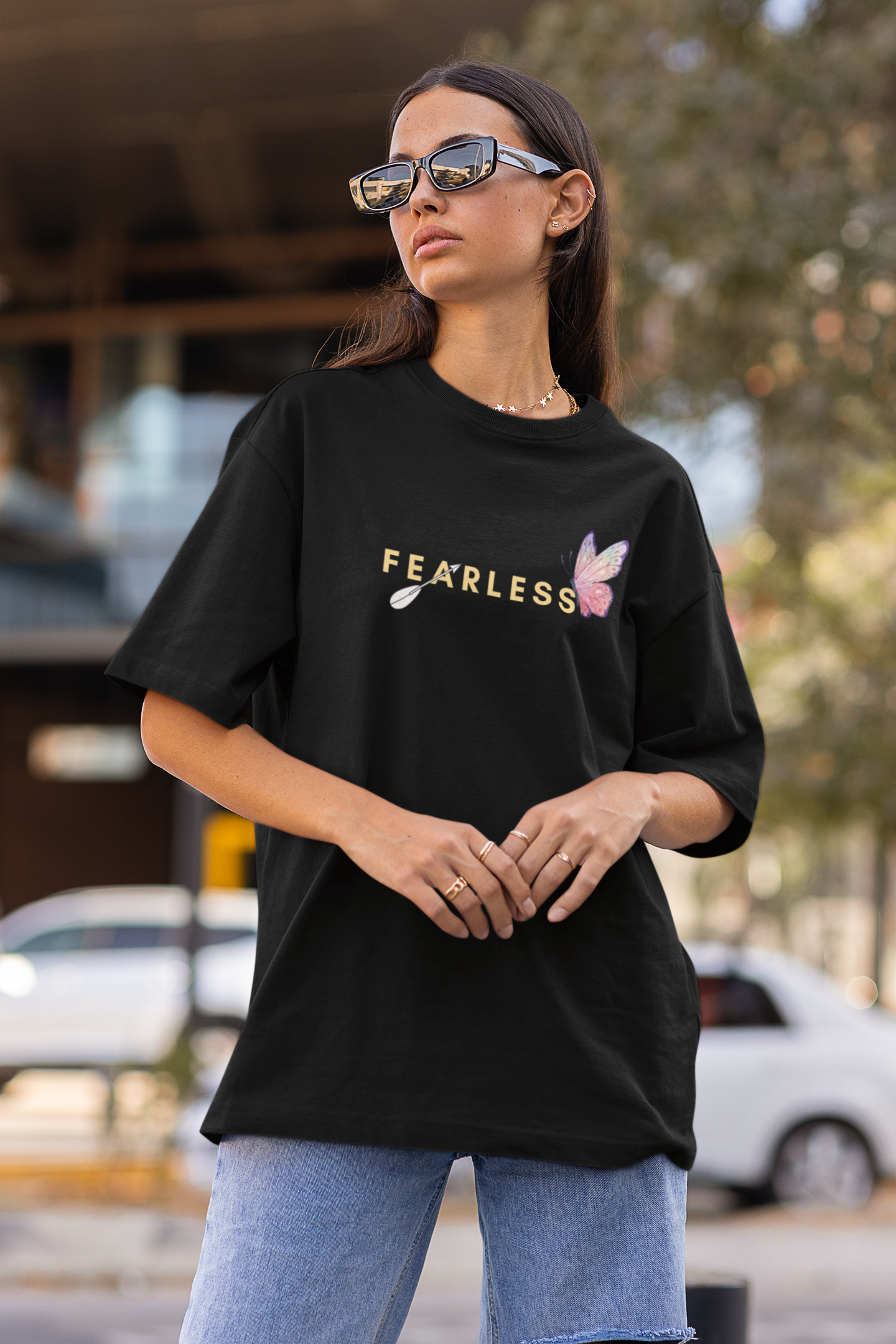 Fearless | Taylor Swift | Premium Oversized Half Sleeve Unisex T-Shirt