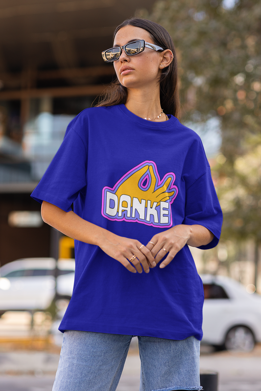 Danke | Dropped Sleeve Unisex Tee
