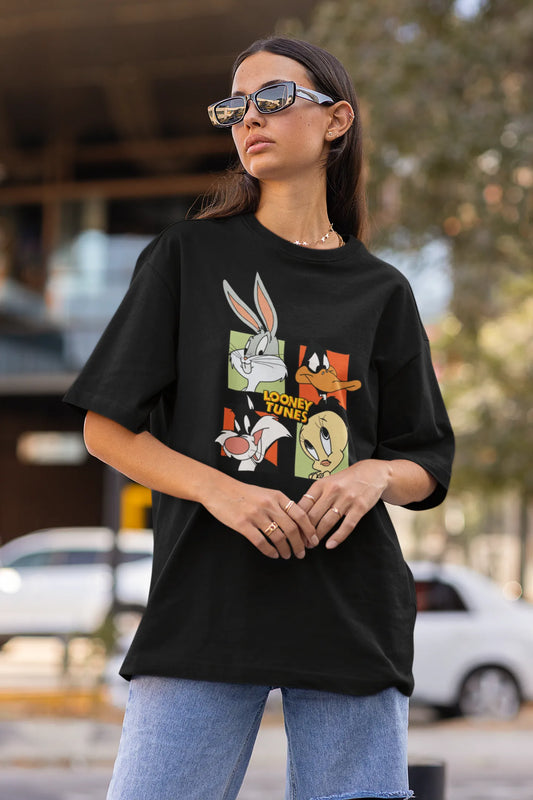 Looney Tunes | Disney | Dropped Sleeve Unisex Tee