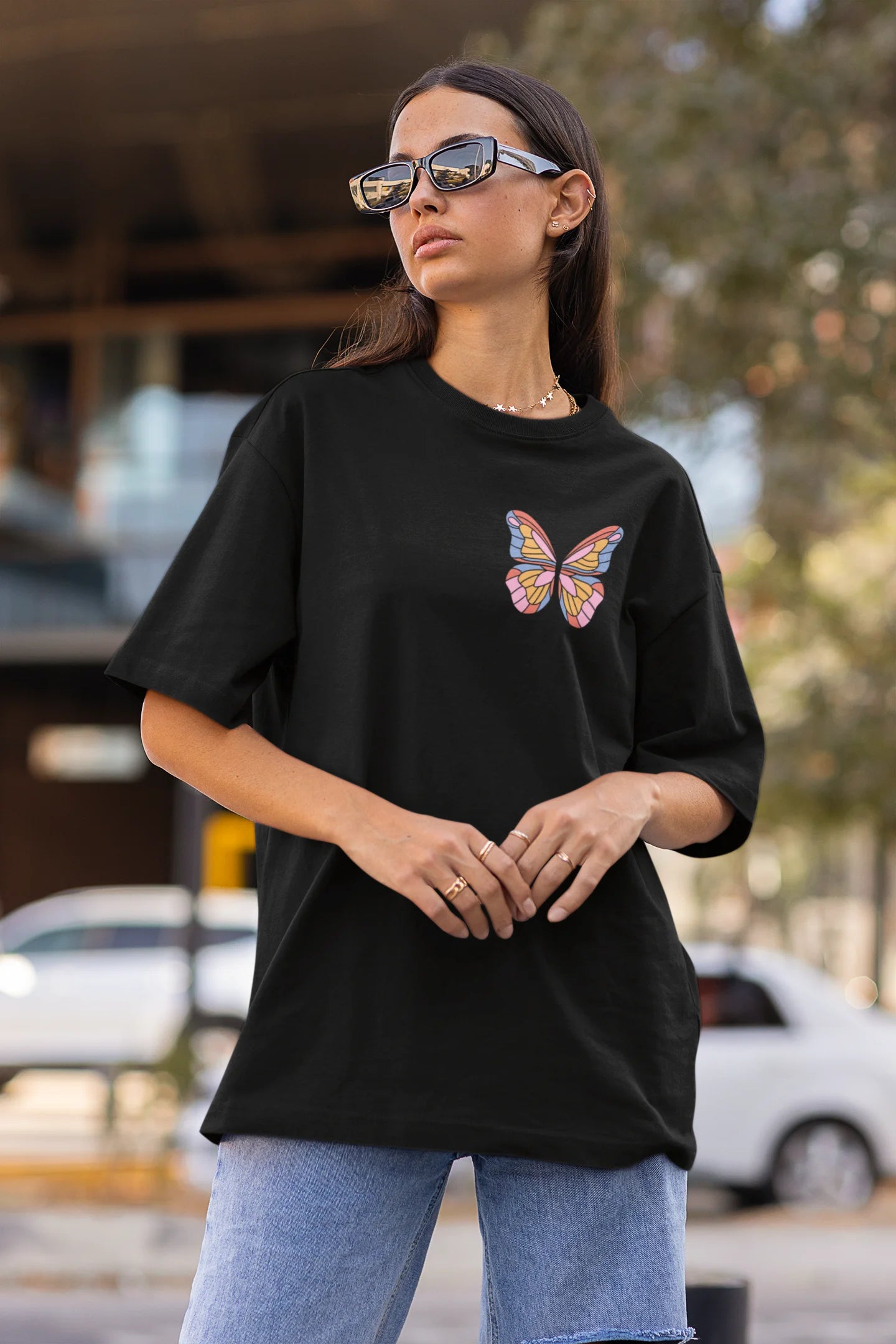Floweret | Dropped Sleeve Unisex T-Shirt
