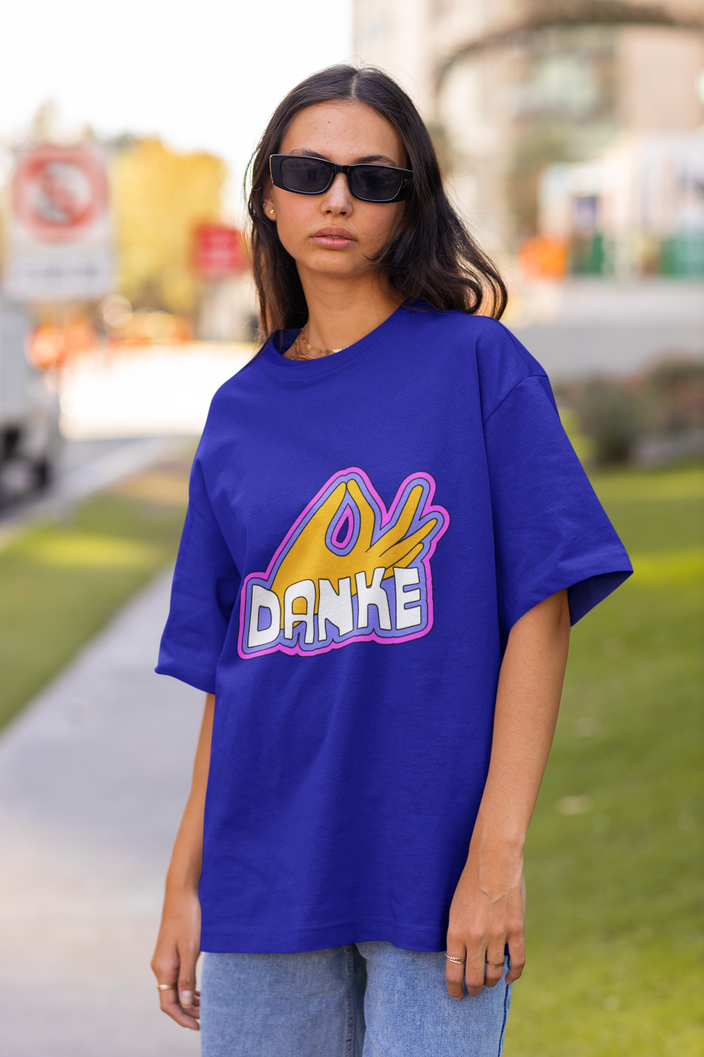 Danke | Dropped Sleeve Unisex Tee