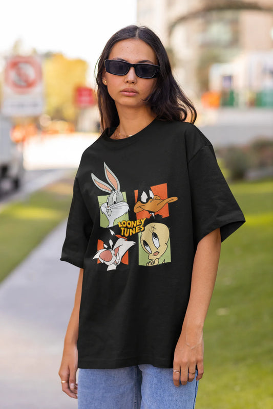 Looney Tunes | Disney | Dropped Sleeve Unisex Tee